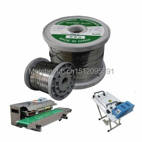 Electrical heating wire,flat belt,Resistance wire heat wires,spare parts for plastic bags sealing machine