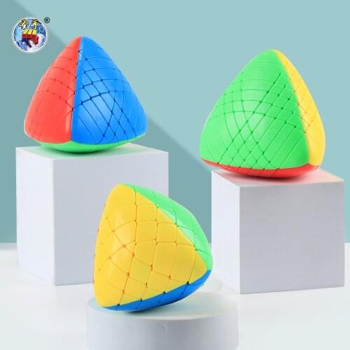 Sengso Rice Dumpling Magic Cube 2X2 3X3 4X4 5X5 6X6 7X7 Stickerless Speed Puzzle Cubes Strange Shape Educational Twist Toys