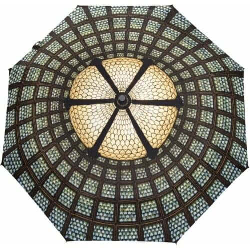 Miserable Pattern Automatic Umbrella Wind Resistant Folding Automatic Umbrella Rain Women Auto Luxury Big Windproof Umbrellas