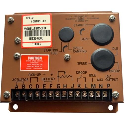 2021 New Type Generator Speed Controller Esd5500E Speed Controller Module Esd Speed Control (all parts Made in CHina )