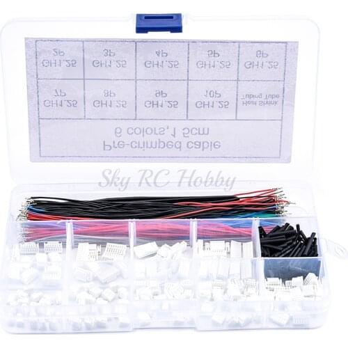 NEW Pre-Crimped Cables and GH1.25 Connectors GH 1.25 for Pixhawk2 Pixhack Pixracer PXFmini Silicone 15cm Wire RC Parts