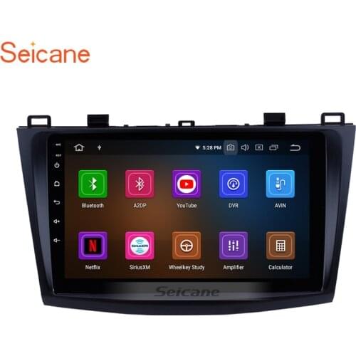 Seicane 9 inch Car Multimedia Player For 2009 2010 2011 2012 Mazda 3 Axela HD Touch Screen Android 9.0 GPS Navigation System