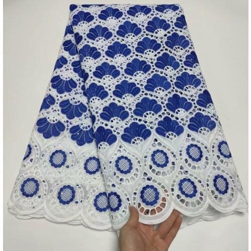 Swiss Voile Lace In Switzerland 2021 High Quality Lace Soft Dubai Fabric Latest Cotton Lace Fabric For Women 5yards/lot