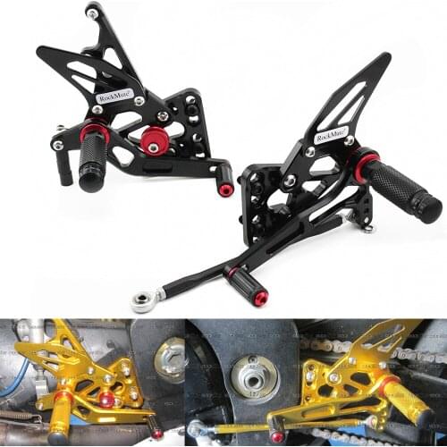 Rear Set Rearsets Foot Peg Rest Footpeg Brake Shift Shifting Lever Pedal For SUZUKI GSXR1000 GSX-R1000 05-06 2005 2006