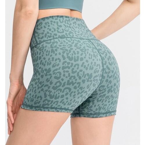Women High Waist Yoga Shorts Workout Shorts Seamless Fitness Yoga Shorts Camouflage Print Yoga Shorts Sport Gym Running Leggings