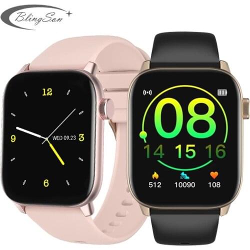 2021 Fashion Smart Watch Women Men IP68 waterproof Multi-sports modes Pedometer Heart Rate smartwatch Fitness Bracelet for Lady