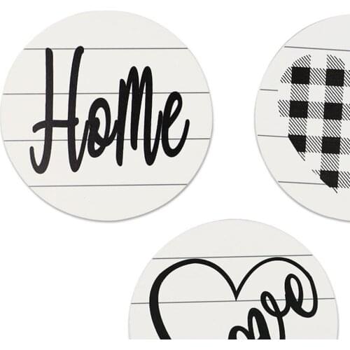 3x Wall Sign Love Hanging Decoration Farmhouse Home Decor Arts Plaque