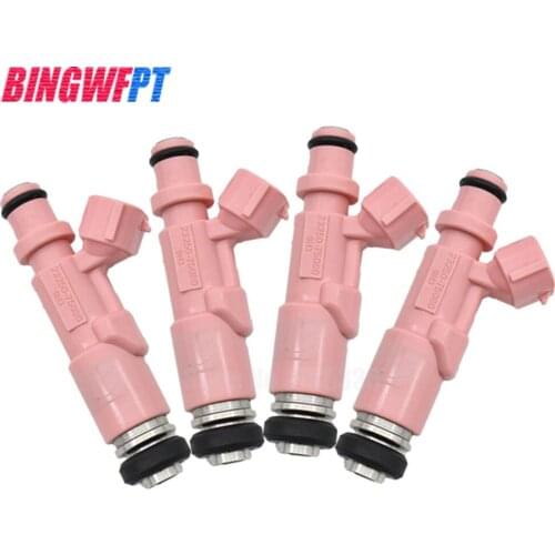 4pcs Fuel Injectors nozzle 23250-75080 2325075080 23209-79135 for TOYOTA 4Runner Tacoma 2.4 2.7
