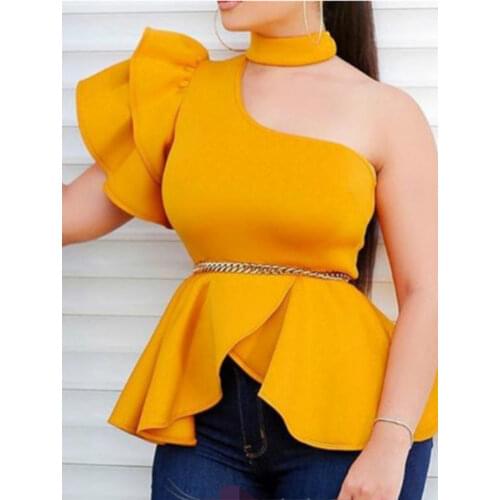 Блузки с открытыми плечами AOMEI China At AliExpress