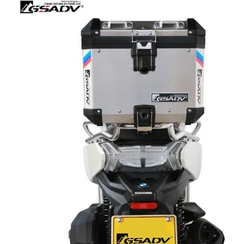 For BMW C400GT Top Case Motorcycle Aluminium Luggage Box Storage Case Waterproof