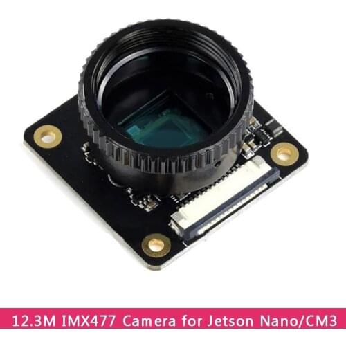 12.3M IMX477 Sensor Camera for Nvidia Jetson Nano Raspberry Pi CM3/CM3+/CM3 Lite Support C/CS-Mount Lens High Quality Camera