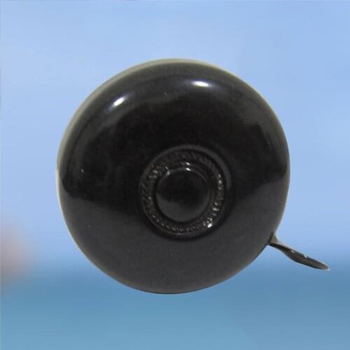 Bell Metal Bike Bell Ring Classic Bell Handlebar Ring Horn Alarm Warning Bell for Adults Men Kids Bikes(Black)
