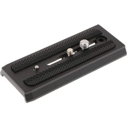 Top Deals Sports Camera Extended Quick Release Plate for Manfrotto 500Ah 701 577 PTZ Bainuo S4 S6