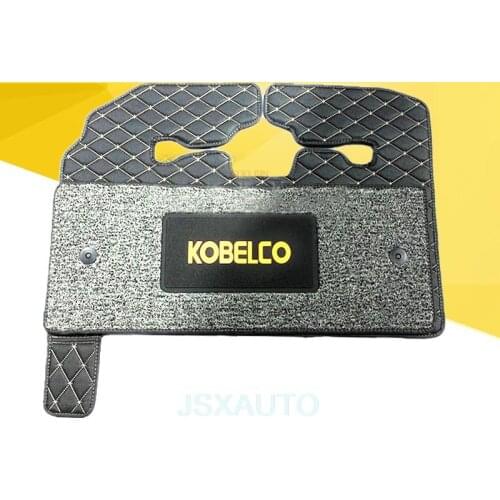 Excavator cab floor rubber feet rubber pad floor mat excavator accessories For Kobelco 200 210 220 240 350-5-6-8 Super 8
