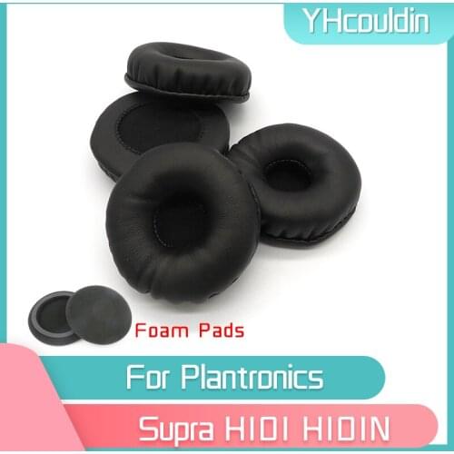YHcouldin Earpads For Plantronics Supra H101N H101 Headphone Accessaries Replacement Wrinkled Leather