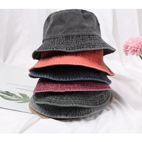 2021 Summer New Sun Hat Women Lady Fashion Letter Print Foldable Cotton Bucket Hat Beach Travel Outdoor Sunscreen Fisherman Cap