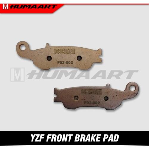 HUMAART Motorcycle Front Brake Pads for YZ250F YZ450F 2008 2009 2010 2011 2012 2013 2014 2015 2016 2017 Dirt Bike MX
