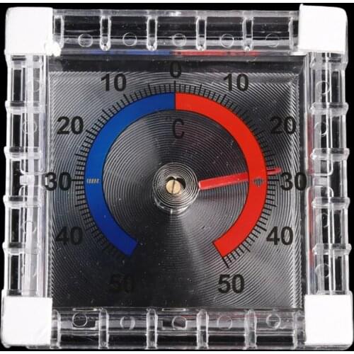 Self Adhesive Thermometer - Window Thermometer Indoor Outdoor Wall Mounted Thermometer for Greenhouse Garden Home