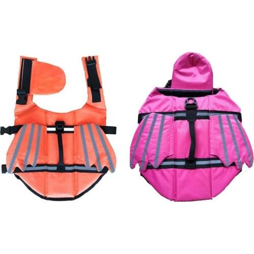 Pet Life Jacket Reflective Design Breathable Polyester Dog Life Jacket for Swimming Puppy Dog Clothes Pet Cat Vest Cotton TShirt