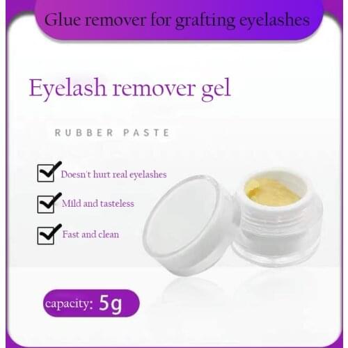 Professional False Eyelash Glue Remover Eyelash Extensions Tool Cream Fragrancy Smell Glue Remover Eyelash Glue Remover 5g