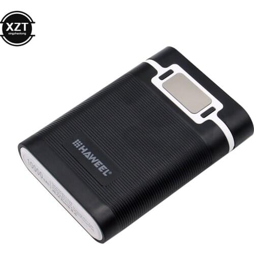 DIY 18650 Battery Power Bank Case Storage Charging BOX LED Display USB Output 5V 1A/2A 4*Lithium Battery Container Store Charger