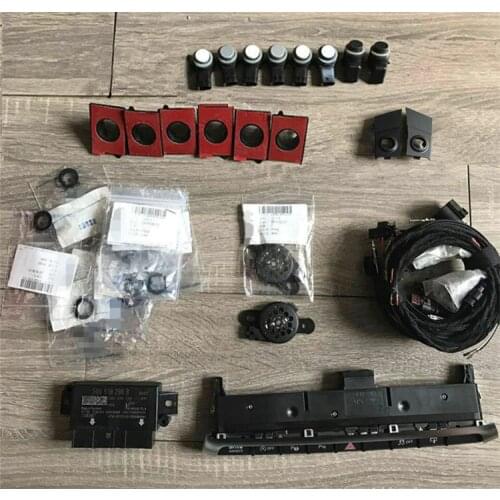 For Audi A3 8V 2013-- 2016 Front 4 radar sensor + rear 4 radar sensor PDC Parking Distance Control Package