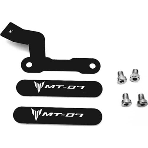 For YAMAHA MT07 FZ07 Motorcycle Footrest Cover Passenger Footpeg Removal Delete Kit 2014 2015 2016 2017