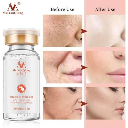 Hyaluronic Acid Essence Facial Skin Moisturizing Whitening Essence Anti-Aging Skin Care Product Fine Pores Firming skin Water