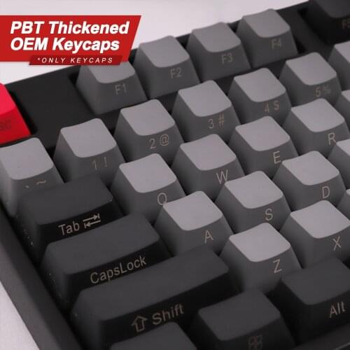 DOLCH Mechanical Keyboard Keycaps PBT OEM Profile Height 108 Keys for 60% 68% 80% 104 Keyboard GK61 SK61 Anne Pro 2