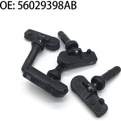Para dodge chrysler TPMS sistemas de monitor de pressão dos pneus 56029398ab 433 mhz tpms sensor de pressão dos pneus para jeep