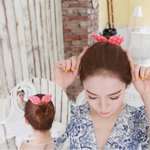 New Fashion Clip Deft Bun Women Hair Styling Hair Twist French Stylish Donut Bun Maker Hair Styling Buns For Women Hair Braider