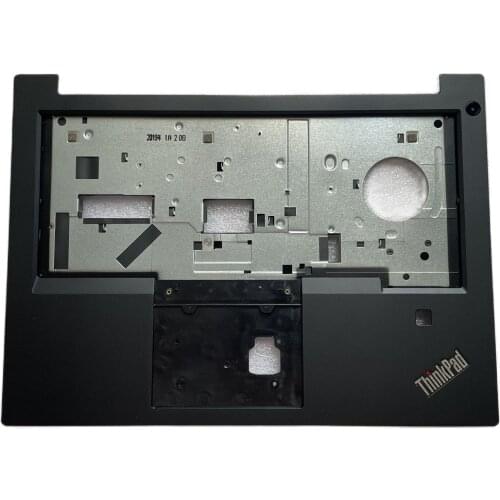 New Original Laptop for Lenovo ThinkPad E480 E485 E490 E495 C Cover Palmrest Keyboard border fingerprint hole 01LW159 02DL685