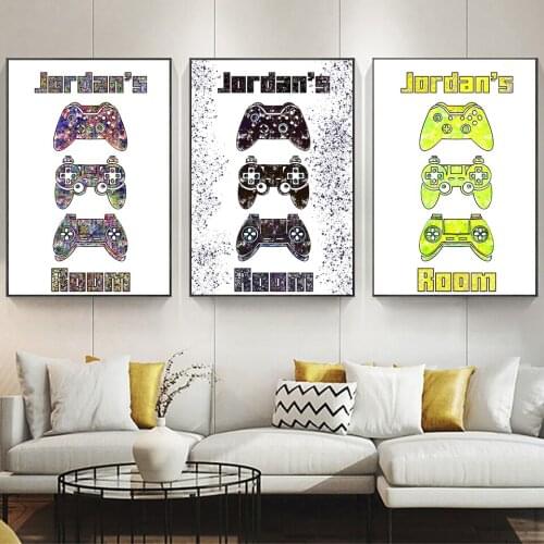 Playstation Xbox Posters. Boys Gaming Room Decoration.Boys Playstation Canvas. Nintendo Print. PlayStation Wall Art.Unique Gift