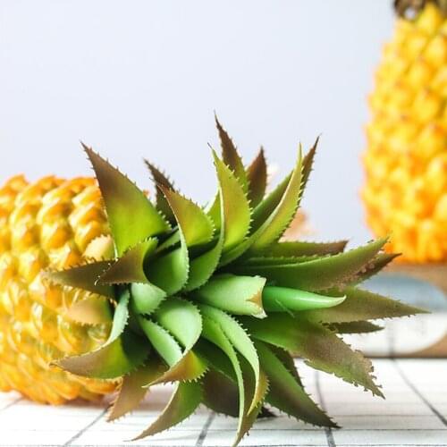 MagiDeal 23cm Lifelike Artificial Pineapple Plastic Decorative Fruits Food, Kitchen Dining Display Tabletop Ornament Craft Gift
