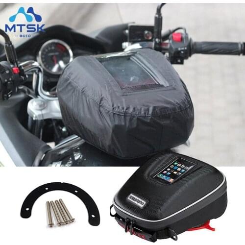 Z800 Motorcycle Tank bags mobile navigation bag for Kawasaki ER-6N ER-6F NINJA 400R 650R Z 1000SX ZX-10R send waterproof cover