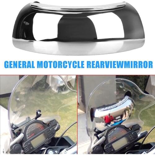 Motorcycle Windscreen Rear View Auxiliary Mirror Blind Spot Tool Windshield Mount Wide Angle Pit Dirt Bike Motorbike Accessories