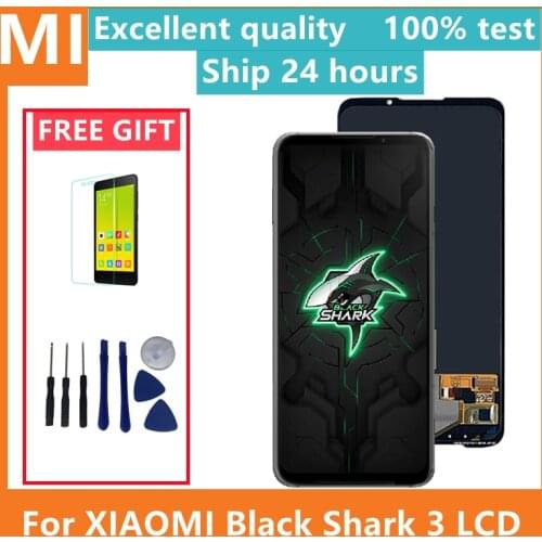 6.67'' For Xiaomi Black Shark 3 Lcd Screen Display+Touch Glass Digitizer Full Assembly Replacement For Xiaomi BlackShark 3 Lcd