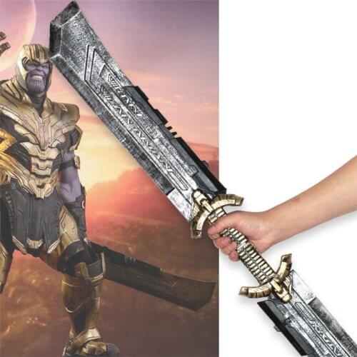 1:1 Cosplay 110cm Double-edged Sword Movie Gauntlet Weapon Figure Model Prop Role Playing Safety PU American Super Hero Weapon