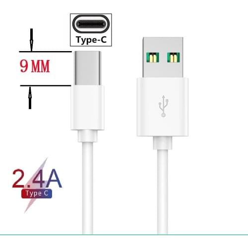 9.8 mm Long USB Type C Extended Connector Charging Cable Charger Cabel For Blackview BV7000/ BV8000/BV9000/P10000/BV9500 Pro S6