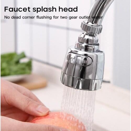 1PCS 360 Rotate Water Saving Tap Aerator Water Faucet Bubbler Kitchen Faucet Saving Tap Nozzle Faucet Shower Connector Adapter