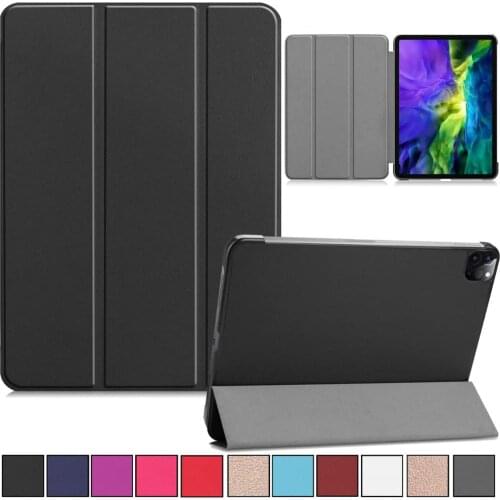 Case for New iPad Pro 11 2020 Folio Magnetic Stand Protective Cover for Apple iPad Pro 11 2020 Case Auto Sleep Wake Funda Case