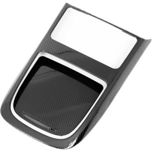 For Xiaopeng Motors P7 Control Storage Box Gear Decorative Sticker Stainless Steel Highlight Strip