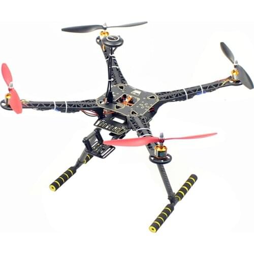 JMT S600 4-Axle DIY Drone Kit PNP 600mm Frame Kit Landing Gear SkidAPM2.8 Flight Control 30A ESC 930KV Motor 1045 Paddles