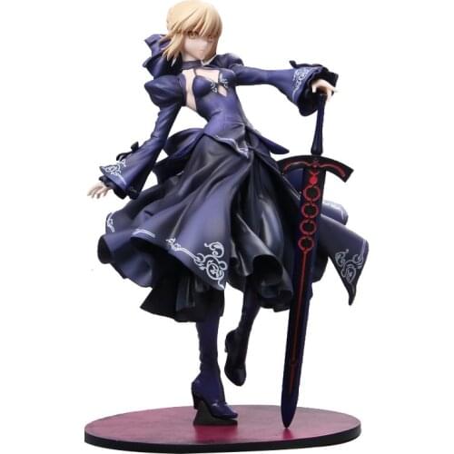 Anime Fate Grand Order 24cm Jeanne d'Arc Saber Alter PVC Action Figures Collection Model Toys Fate Stay Night Saber Figure Toys