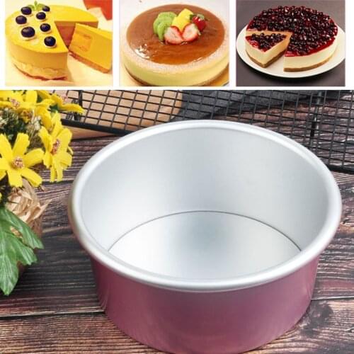 Aluminum Alloy Cake Dessert Pan Mold Removable Bottom DIY Baking Tool Nonstick