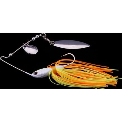 WALK FISH Spinner Bait 15.8G Metal Lure Hard Fishing Lure Spinner Lure Spinnerbait Pike Swivel Fish Tackle Wobbler Pesca
