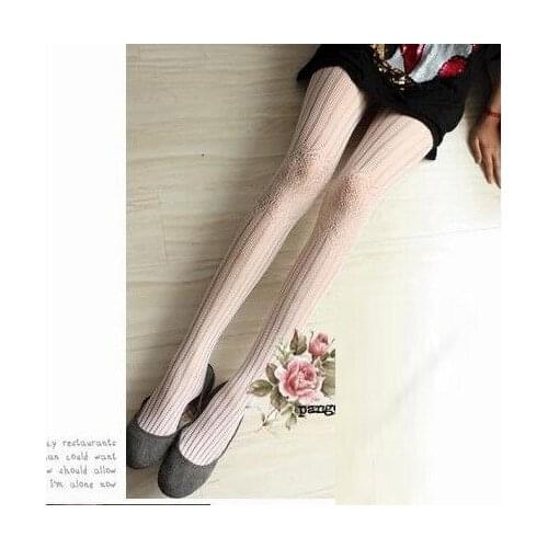 Fashion Womens Lady Girls Black Sexy Fishnet Pattern Jacquard Stockings Pantyhose Tights Styles Woman 1pcs dww11