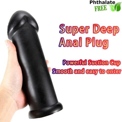 Erotic Cock Adults Sex Shop Big Lifelike Penis Butt Plug For Woman Anal Sex Toy 26cm/10.24inch Realistic Huge Suction Cup Dildo
