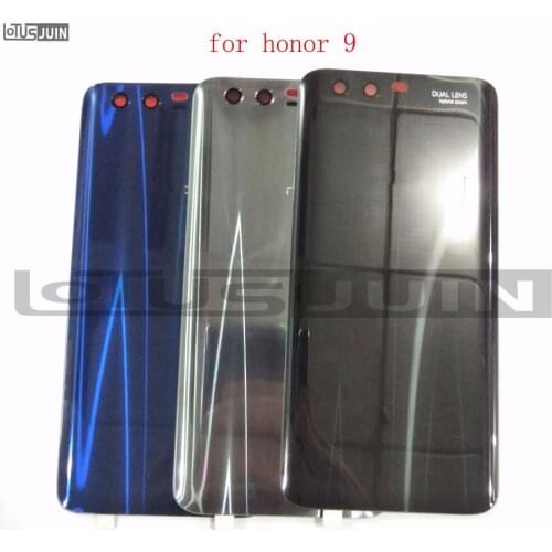 Original NEW Rear Housing Cover For HUAWEI Honor 9,3D Reflection Glass Back Door Replcement Battery Case,Adhesive Sticker