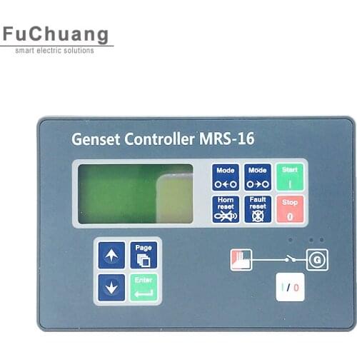 Generator Control Panel MRS16 Automatic AMF Genset Controller MRS 16 Generator Auto Start Control Module